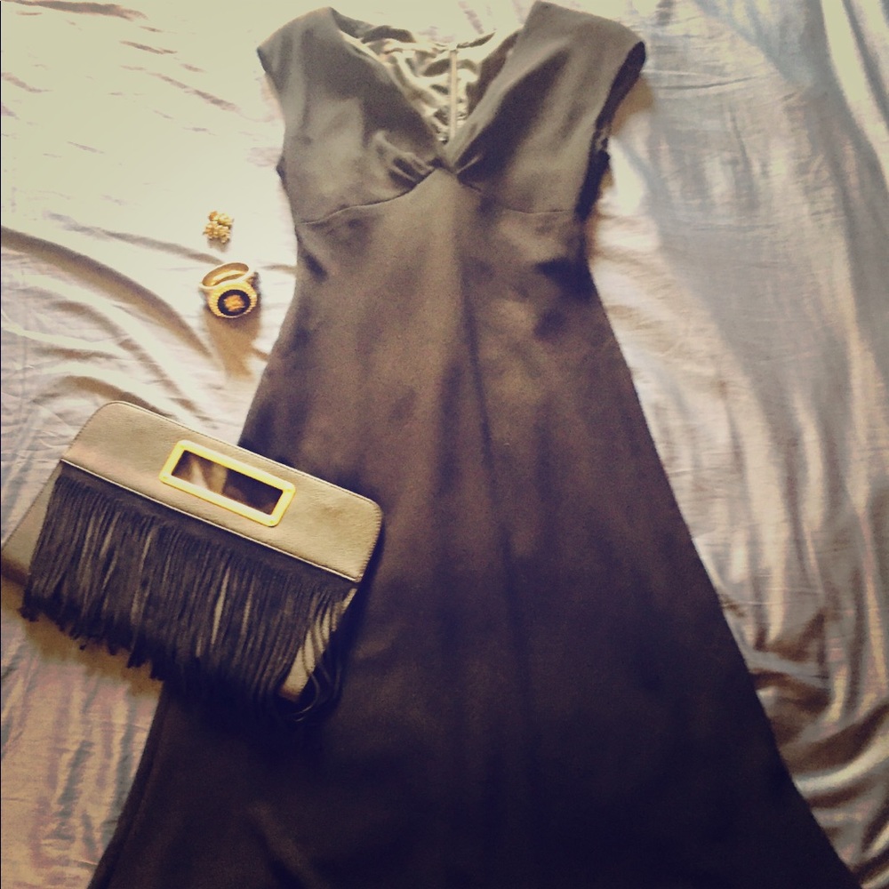 “Audrey Would Be Proud” Mid Length Black Dress